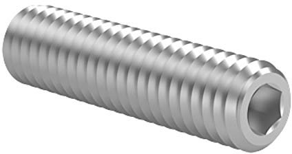 20X Gewindestifte M4x20 Innen6kt Spitze DIN 914 A2 Edelstahl Madenschrauben 20 Stück