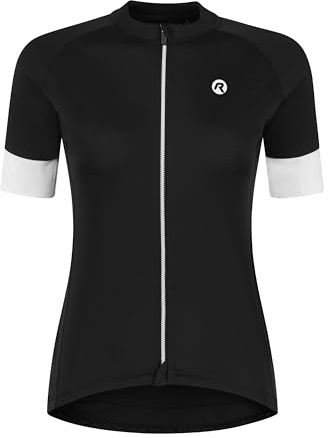 Rogelli Modesta - Radtrikot Kurzarm - Damen | 4 Rückentaschen - Silikongriff - Rundhals - Temperatur 15 - 30 °C