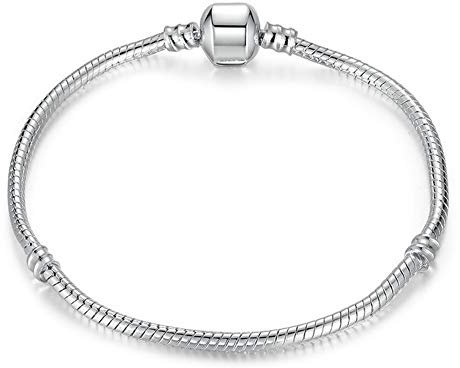 ATE Charms JWB03 Bracelet à breloques pour femme et fille