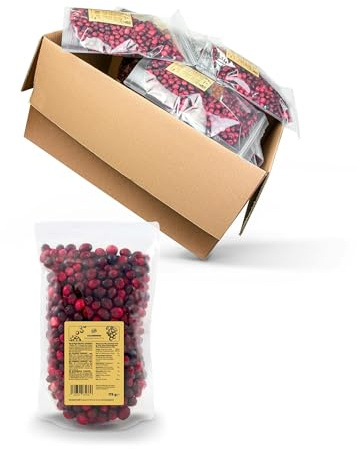 KoRo - Mirtilli rossi liofilizzati | 10 x 175 g