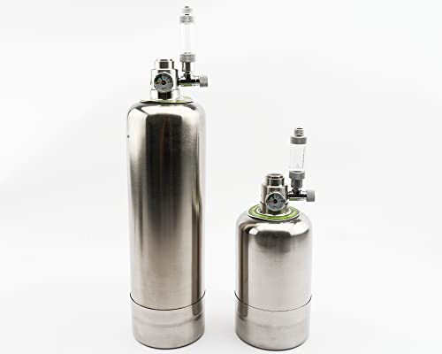 NatureHolic - CO2 Generator I Neuartige CO2 Anlage I Gut regelbar und einstellbar I Auf Basis von Zitronensäure I Einfach wiederbefüllbar I 2 Liter