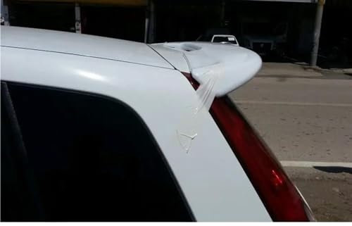 AleróN Labio Maletero Spoiler Fibra Material Fibra Vidrio Alerón Techo Trasero Labio Maletero Estilo Coche Para Ford Para Fiesta ST Style 2003 2004 2005 2006 2007 2008 Alerón Trasero(Color:Gloss Black