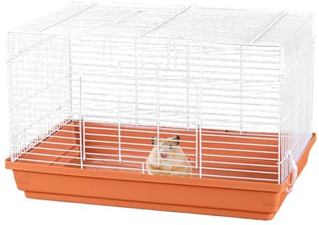 Chinchilla-Käfig, Hamsterhaus – großes Hideaway des Igels Gerbil | Kleintier-Lebensraum abnehmbarem Boden, Zubehör für Haustierkäfig zum Schlafen