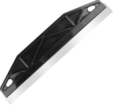 Paint Shield,Wallpaper Scraper Edger Tool Painting Tools Cutting Guard Skirting Wall Trim Edging Line Boards Stainless Steel Scrapers Straight Corner Flat Walls Black,for Decorating Repairing Smearing