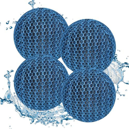 Sunsorld Absorbeurs de Piscine Réutilisables, Eponge Anti Mousse Spa, Absorbeur D'écume Convient à Divers Systèmes de Filtration, Éponge Absorbant l'huile, Nettoyant en Mousse