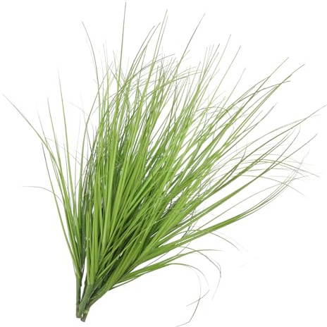 Mobestech 8pcs Simulated Reed Grass Faux Plants Indoor for Home Decor Realistic Fake Plants Artificial Decoration