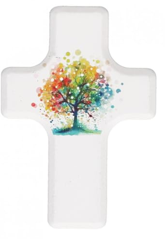 Butzon & Bercker Handschmeichler Kreuz 6 cm Lebensbaum aus Buchenholz