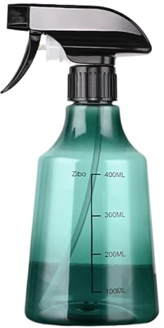 Vattensprayflaskor – 500 ml påfyllningsbar rengöringsspraydispenser | justerbar tom spruta för hårstyling, köksavfettning, husdjursvård, trädgårdsskötsel, reseanvändning, hushåll