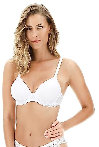 Lepel intimo donna balconcino belseno liscio 261 colore bianco taglia 5 coppa b
