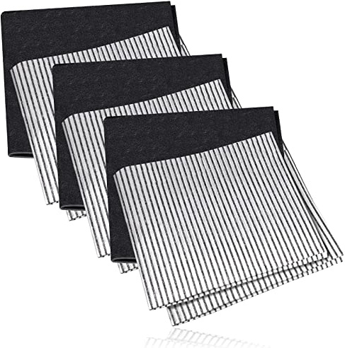 SPARES2GO Cooker Hood Grease Filter Kit for Cooke & Lewis Kitchen Extractor Fan Vent (6 x Grease, 3 x Carbon Filters)