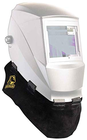 Black Stallion AH5040-BK Split Cowhide Wrap-Around Helmet Bib