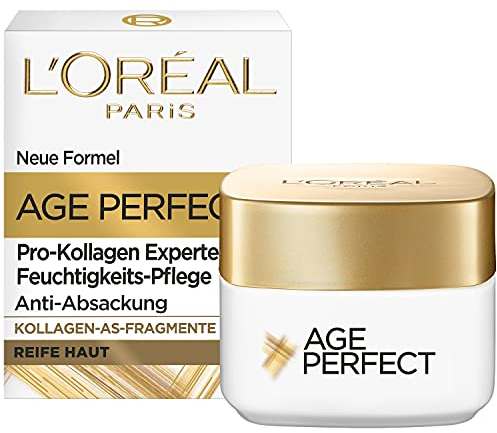 L'Oréal Paris Augenpflege für Frauen: für Feuchtigkeit der Haut um die Augen & mehr Straffheit mit Kollagen, Age Perfect Pro-Kollagen1x 15ml