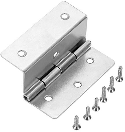 Klapp Hinten Scharniere 1Pc Möbel Schrank Schublade Tür Schrank Scharniere Drei Gleichwertige Seite Gefaltete Holzkiste Scharnier Dekorative Scharniere Für Holzkiste 59Mm