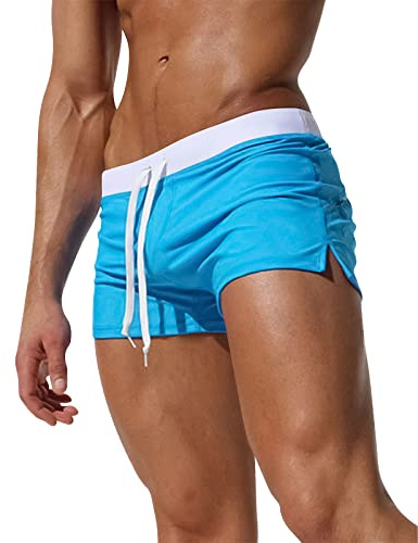 Adorel Shorts de Bain Boxer Plage Natation Piscine Homme Bleu M