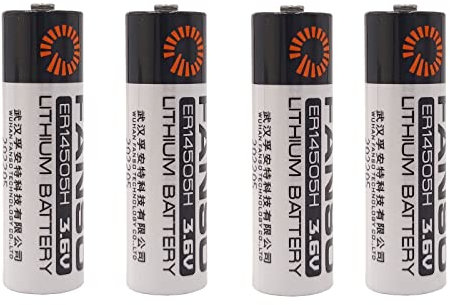 zoyfayl 4 Pcs ER14505H AA 3.6V ER14505 2700mAh Battery (4 Pcs ER14505 Battery)