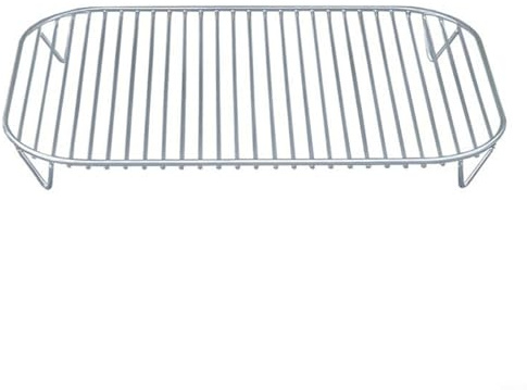 HEIBTENY Rejilla para horno con malla de circulación de aire para cocinar crujiente, cesta de acero inoxidable apta para lavavajillas, compatible con OG701 OG75, 31 x 21 x 3,5 cm