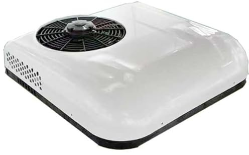 Condizionatore d’aria 12V/24V DC Unità da tetto 12V per camper Adatto per camion Barca Auto Roulotte Rimorchio da viaggio(12V)