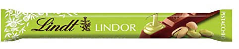 Lindt LINDOR Snack Cioccolato al latte con Pistacchio, formato 38g (Confezione da 6)
