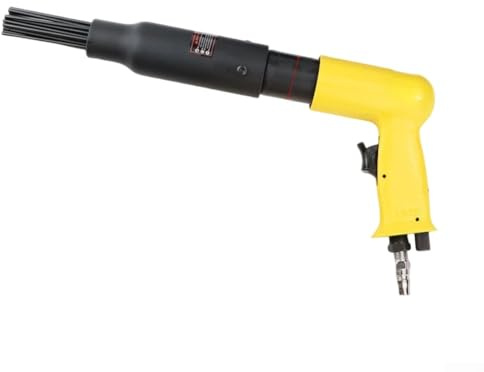 Air Needle Scaler, 19 nålar slaggrengörare pneumatiskt rostborttagningsverktyg med härdat stål nålkluster för rostbehandling (250 år)