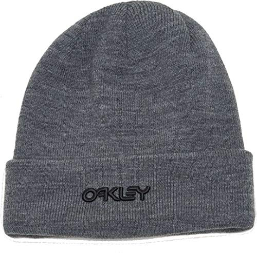 Oakley Uni-Erwachsene B1b Logo Beanie-Mütze, New Athletic Grey, Einheitsgre