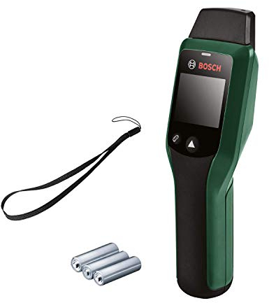 Bosch misuratore di umidità UniversalHumid (risultati precisi grazie alla selezione del gruppo di legno e al LED semaforico facile da interpretare)