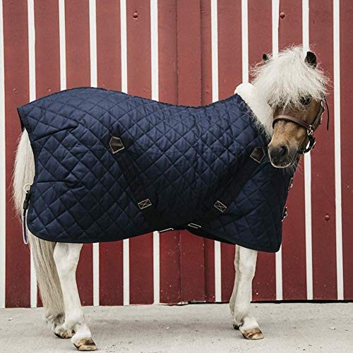 Kentucky - Stalldecke - 600D - 70 cm / 3'6 - Vegane Wolle - Navy