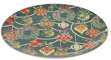 Hervit Piatto PANETTONE Porcellana Dia.33CM