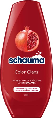 Schauma Farbschutz Spülung Color Glanz (250 ml), Haarspülung für langanhaltenden Glanz bei coloriertem, getöntem oder gesträhntem Haar