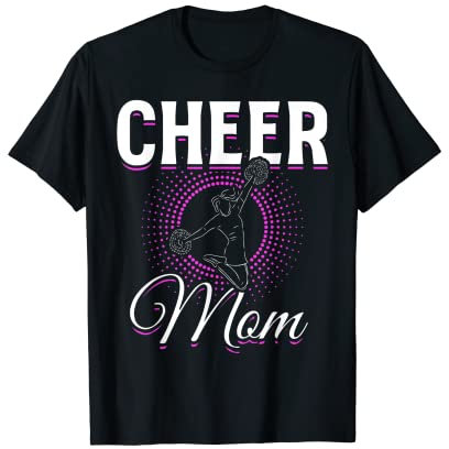 Cheerleader Cheerleading - Cheer Mom T-Shirt