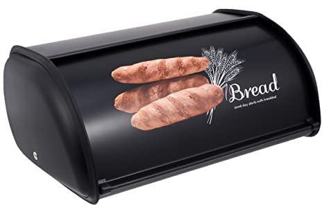 LIFKOME 1stk Brot-box Brotlager Brothalter Küche Brotkasten Kumpel Brotaufbewahrungsbehälter Brot Aufbewahrungskasten Croissants Brotkasten Schreibtisch Lagerregal Metall