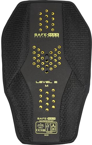 Safe Max Rückenprotektor Light - Extrem Leicht - Schutzstufe 2 - Waschbar