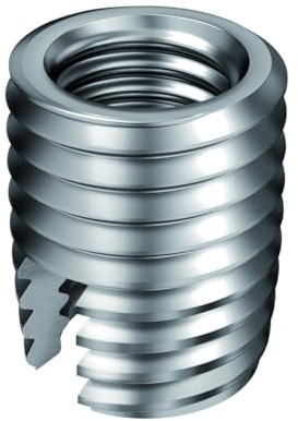 RAMPA Gewindemuffe Typ ES, M6 x 14 mm, Stahl gehärtet & verzinkt, 10 Stück