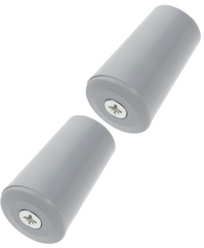 Alipis Fermatenda per Tapparelle in Plastica e Lega di Alluminio, Accessori per Tende a Rullo Ferma Persiana, Installazione Semplice, 2 Pezzi Grigio per Protezione Tapparelle e Finestre