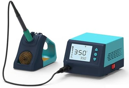 Kit stazione saldante con display digitale Stazione Di Saldatura C210 Saldatore A Stagno Professionale Saldatrice Elettrica 60W Strumenti Di Saldatura, Stazione Di Saldatura Riscaldamento rapido e tem