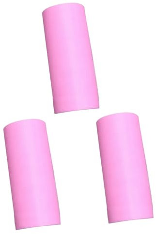 SHINEOFI 3 Stück 25 Tüllverzierung hochzeitsdekoration hochzeits Dekoration blumengesteck steckblumen Aisle Decoration Netzstoffspule weißer Tischrock Braut- Tüll Handwerk Tutu basteln Rosa