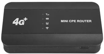 OISE ART STORE Trade Shop - Mini Router Cpe Ethernet 4g LTE WiFi 6 300mbps Rj45 Slot Scheda Sim Tipo C Portatile -