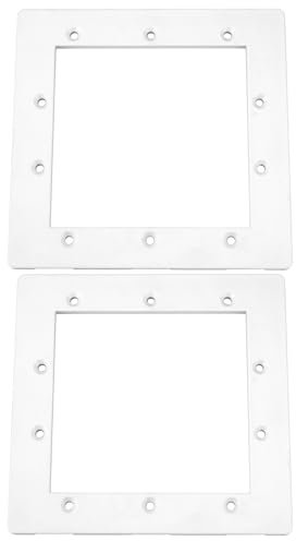 The Lord of the Tools Lot de 2 Plaques Avant de Rechange pour écumoire de Piscine Cadre de Bride Joint de Rechange pour écumoire Intégrée Standard de Base (210 X 202 Mm)