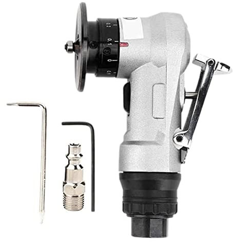 Fresadora de madera 1 Juego de máquina de biselado neumático, máquina de corte de biselado manual de arco de 45 grados for recorte y desbarbado de Metal