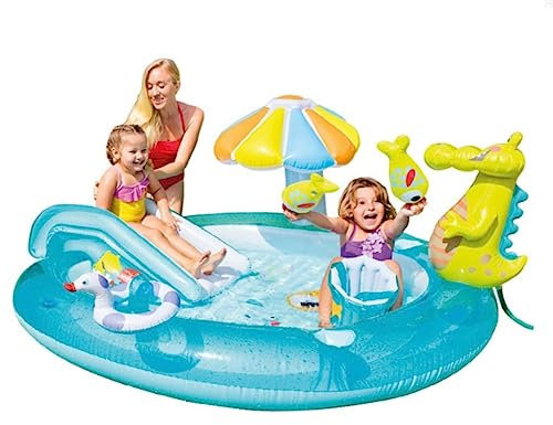 OUYUE Piscine Gonflable Piscine Gonflable Piscine Familiale Piscines Gonflables Grande Capacité Intérieure Et Extérieure Piscine pour Jardin