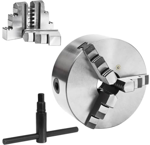 Generico Mandrino per Tornio a 3 Griffe Autocentrante 160 mm in Acciaio,8.45kg,146707
