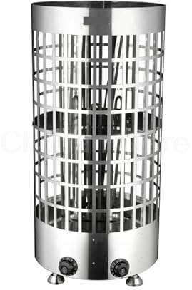 Riscaldatore elettrico for sauna/stufa for sauna con vapore secco in acciaio inossidabile da 4,5 kW controllo interno(6KW 220V)