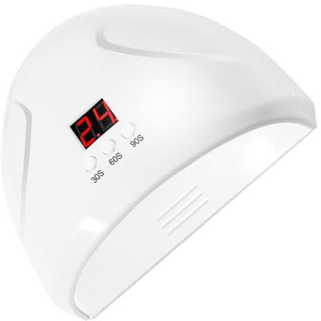Sèche-ongles UV LED 36w Blanc 12 LED Capteur Automatique | Affichage Numérique, 3 Réglages de Minuterie, Ratio 365nm 405nm pour Vernis Gel