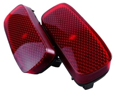 Generisch Auto-Rücklicht-Baugruppen Reflektierende Streifen Hinten Stoßstange Reflektor (Keine Lampe) Für Peugeot 107 206 607 Für Citroen