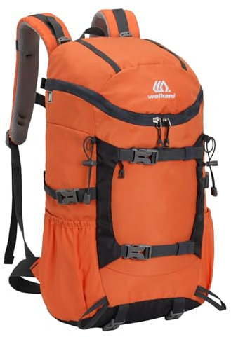 Jemsia 30L Hiking Backpack for Men Women, Waterproof Daypack Rucksack for Travel Cycling Climbing Sport Walking Mountaineer, Lightweight Outdoor Skateboard Backpack