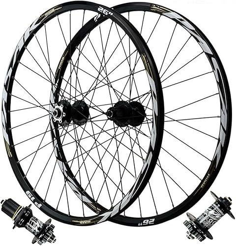 Qr,26inch,MTB hjulset 26/27,5/29 tum, aluminiumlegering cykelfälg skivbroms HG tätat lager 32H fälg för 7-12 växlad kassett
