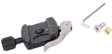 50mm Quick Release Clamp Mount for Camera Tripod and Studio Equipment with Secure Locking Mechanism Tripod Head Clamp for Camera