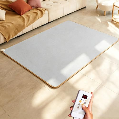 Calefactor radiante infrarrojo para suelo, alfombra calefactora eléctrica