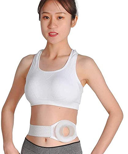 GHzzY Stomagürtel - Einstellbare Stomastütze Stoma-Herniengürtel - Kolostomiegürtel Magenbinderbinder (Geeignet für 4-5 cm Stomabeutel)