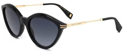 Marc Jacobs Jar Mj 1004/s 807/9O BLACK Sunglasses Unisex Acetate, Standard, 19