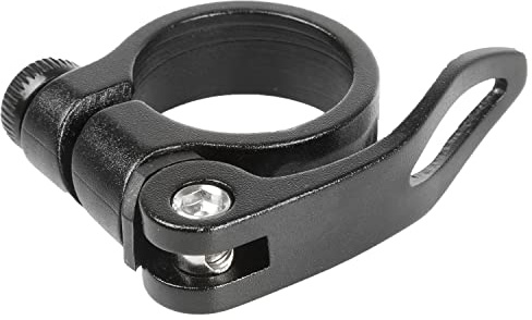 Resul Sattelklemme 34.9 mm | 35.0 mm Alu, mit Schnellspanner, schwarz eloxiert
